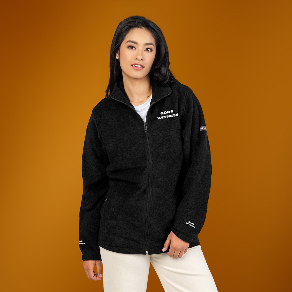 Gods Witness Unisex Fleece Jacket | Sacred Energy Collection | Faith Based StreetWear | Christian StreetWear | Conscious New Age Clothing