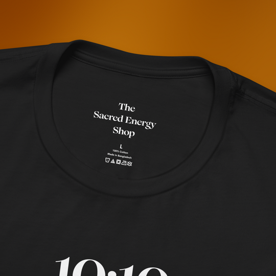 1010 Growth Confidence Alignment T-Shirt | Black