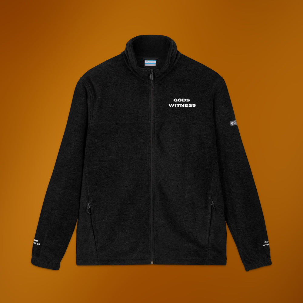 Gods Witness Unisex Fleece Jacket | Sacred Energy Collection | Faith Based StreetWear | Christian StreetWear | Conscious New Age Clothing