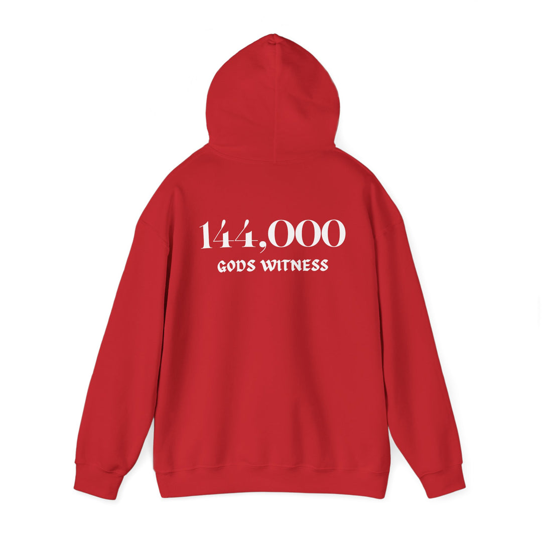 144,000 God’s Witness Hoodie | Maroon