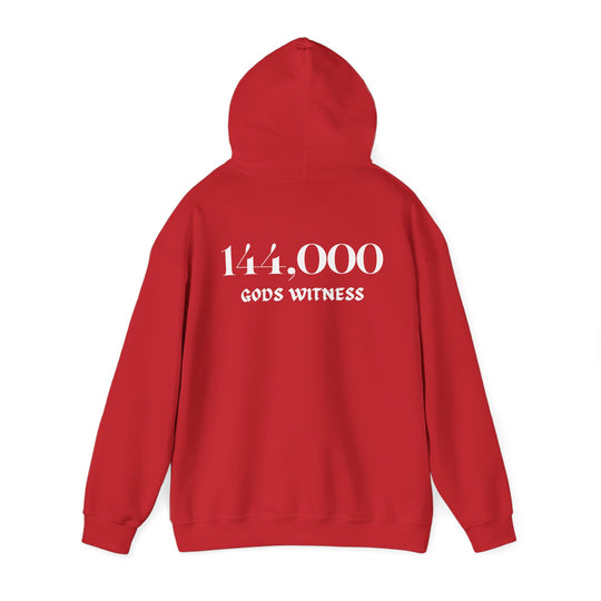 144,000 God’s Witness Hoodie | Maroon