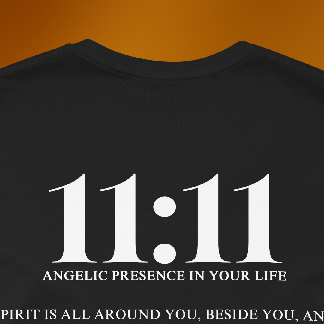 11:11 Spiritual Awakening T-Shirt | Black