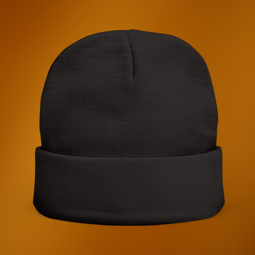 Gods Witness Embroidered Knit Beanie