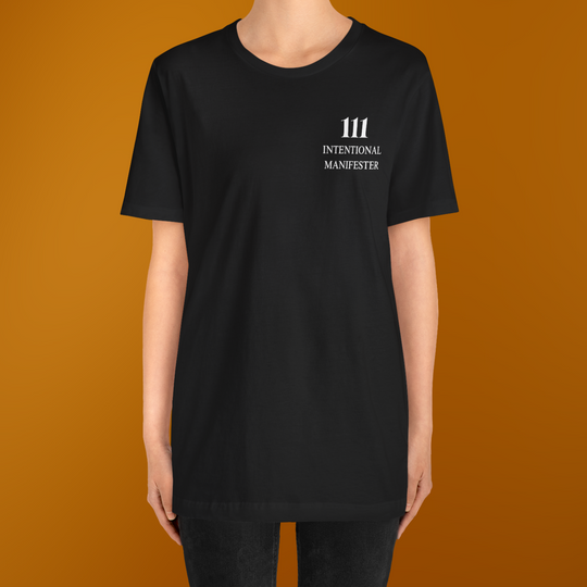 111 Conscious Manifestor T-Shirt | Black