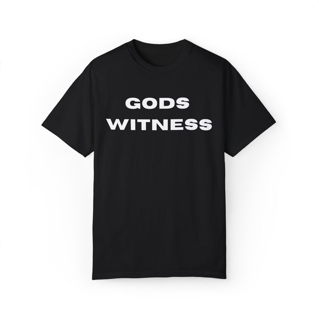 God's Witness T-Shirt | Black