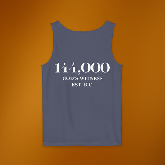 Gods Witness 144000 Unisex Tank Top | The Sacred Energy Shop | Summer Essentials | 2025 Unisex Gift Guide