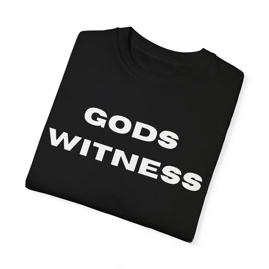 God's Witness T-Shirt | Black