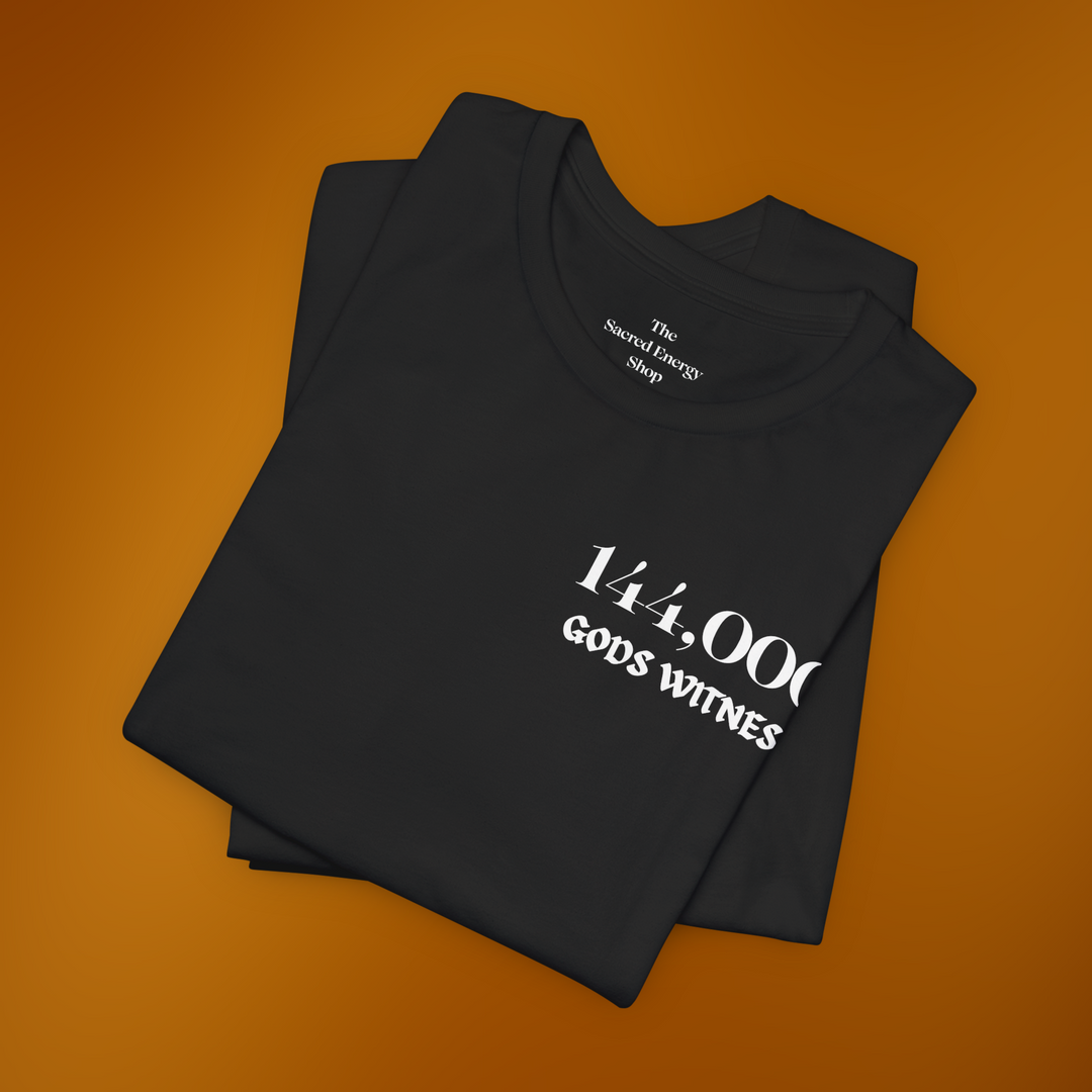 144,000 God's Witness T-Shirt | Black