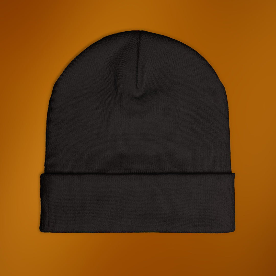 Gods Witness Embroidered Knit Beanie