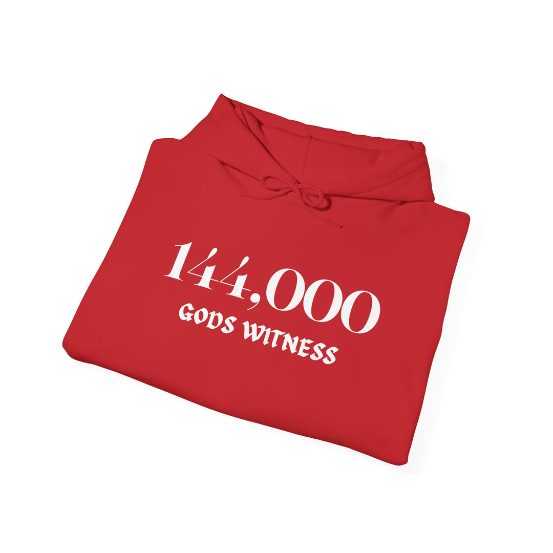 144,000 God’s Witness Hoodie | Maroon