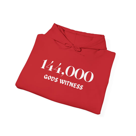 144,000 God’s Witness Hoodie | Maroon