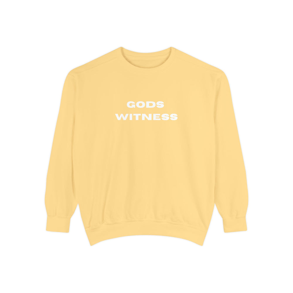 Gods Witness Unisex Sweatshirt | Butter
