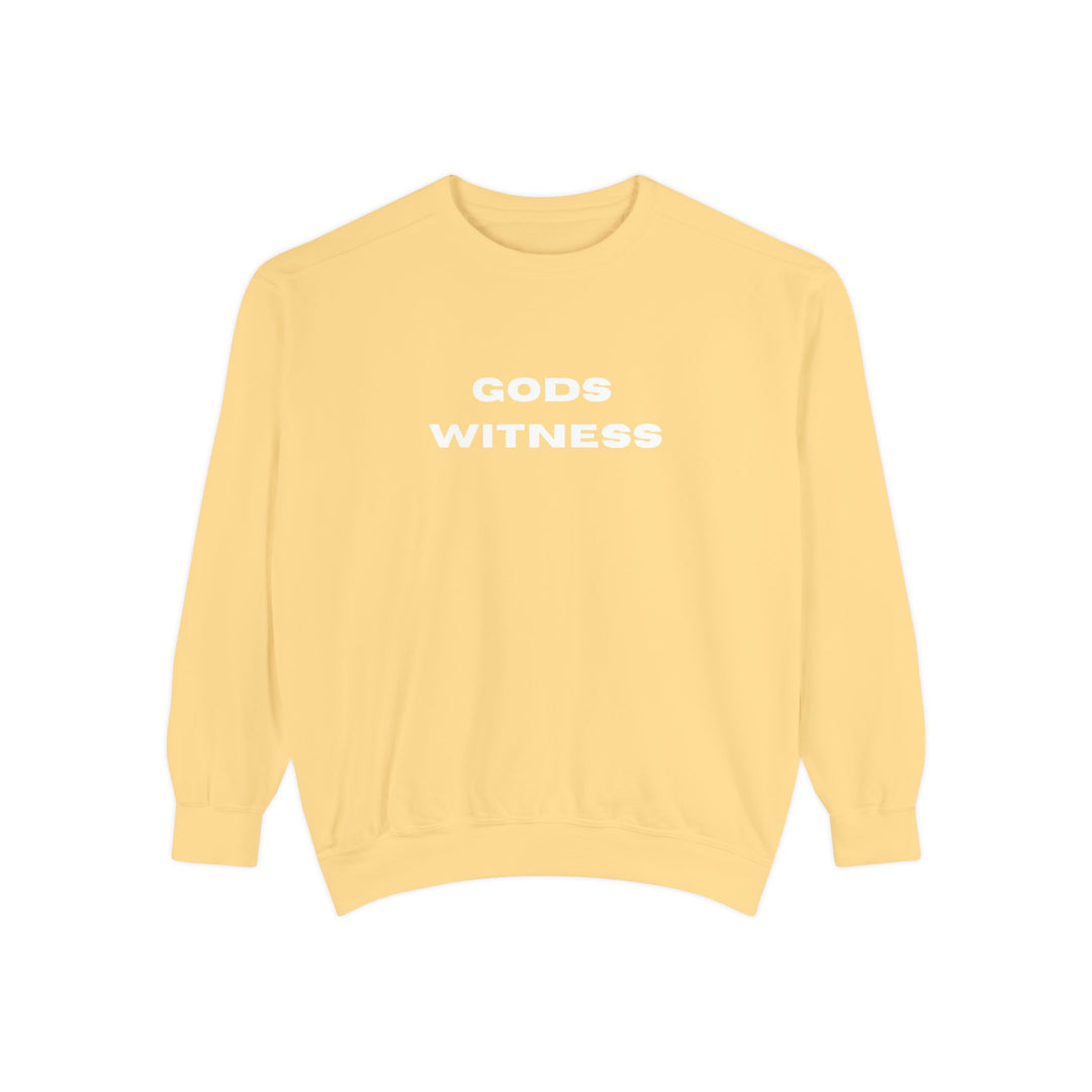 Gods Witness Unisex Sweatshirt | Pepper