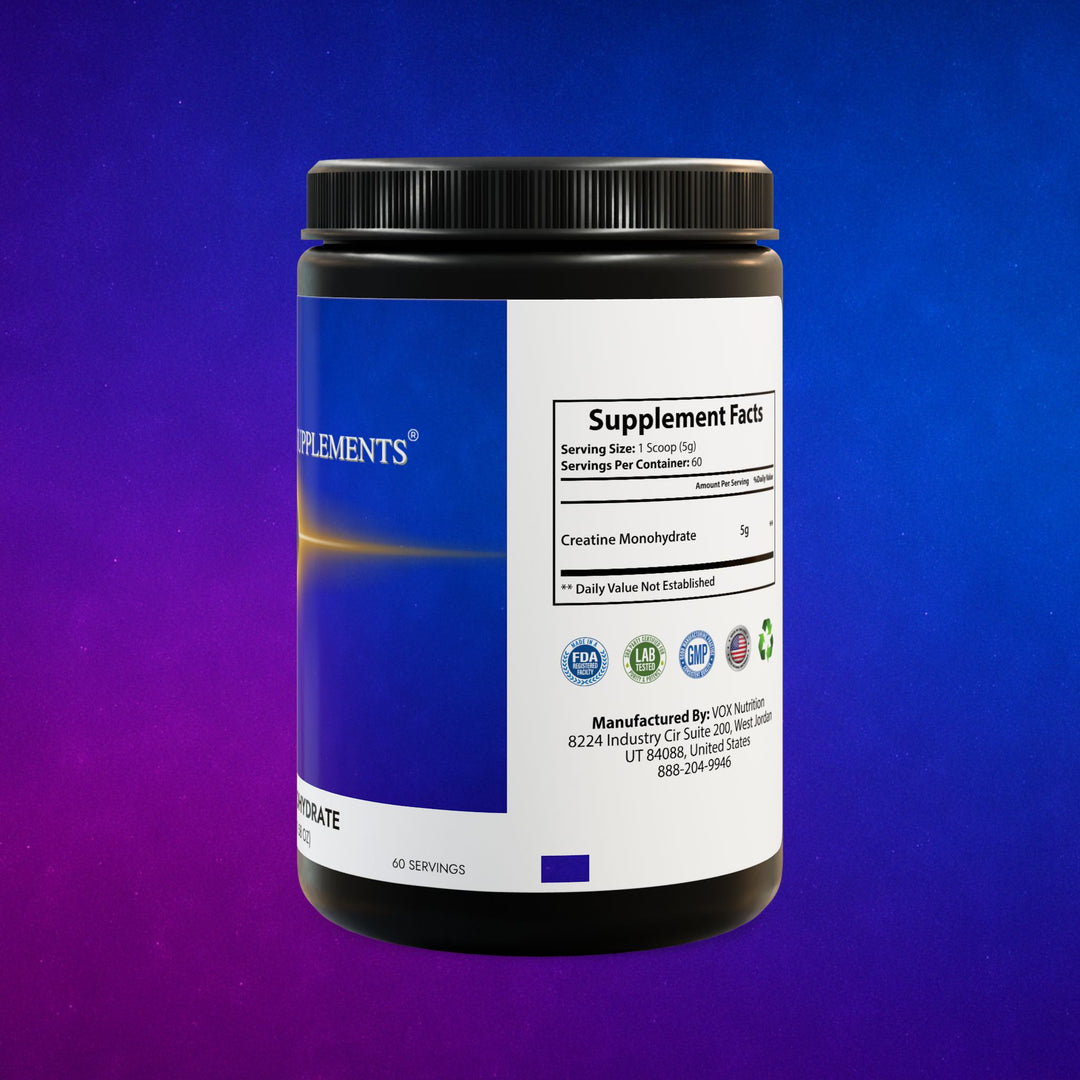 Creatine Monohydrate Supplement (300g, 10.58oz)