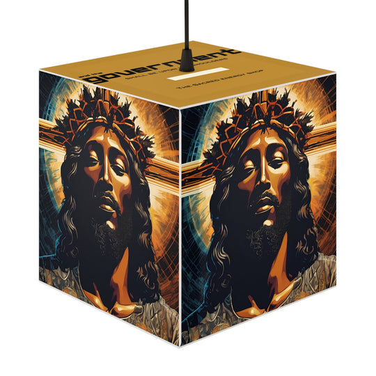 Yeshua Inspired Jesus Inspired Light Cube Lamp Spirituality Inspirational Home Decor for Modern Day Seekers of Truth