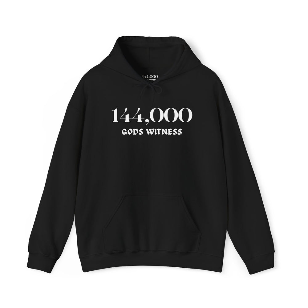 144,000 God’s Witness Hoodie | Black
