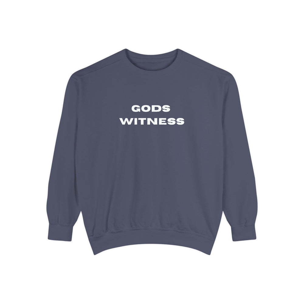 Gods Witness Unisex Sweatshirt | Denim