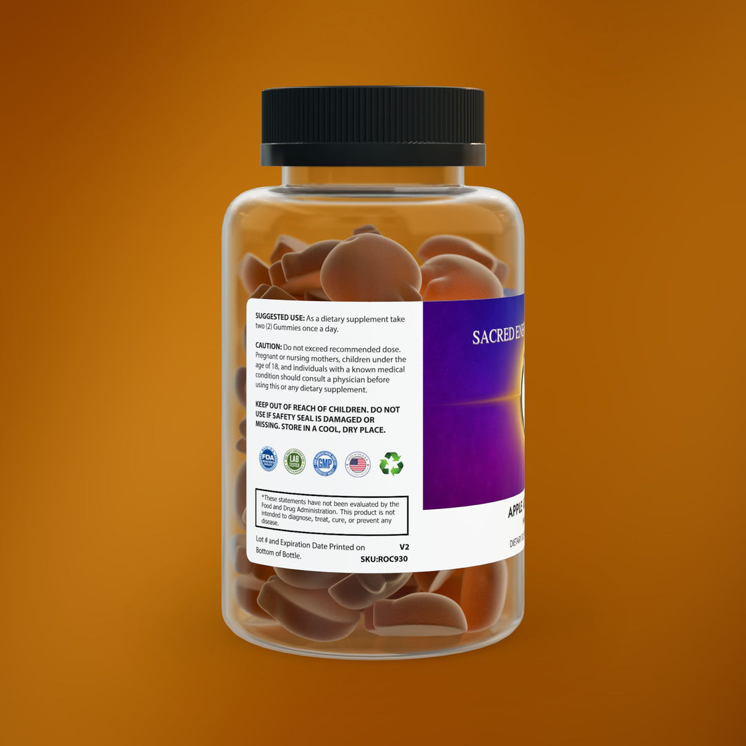 Apple Cider Vinegar Gummies (60 Gummies)
