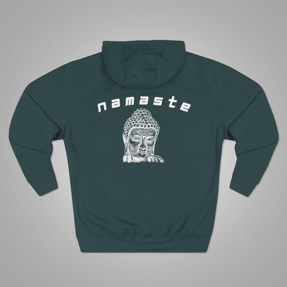 Namaste Universal Peace Unisex Fleece Hoodie | The Sacred Energy Shop