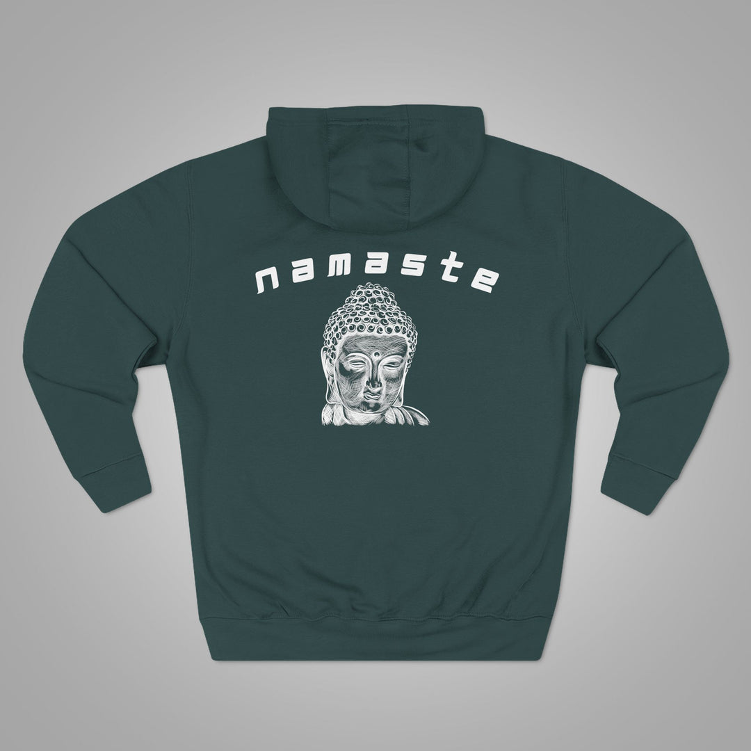 Namaste Universal Peace Unisex Fleece Hoodie | The Sacred Energy Shop