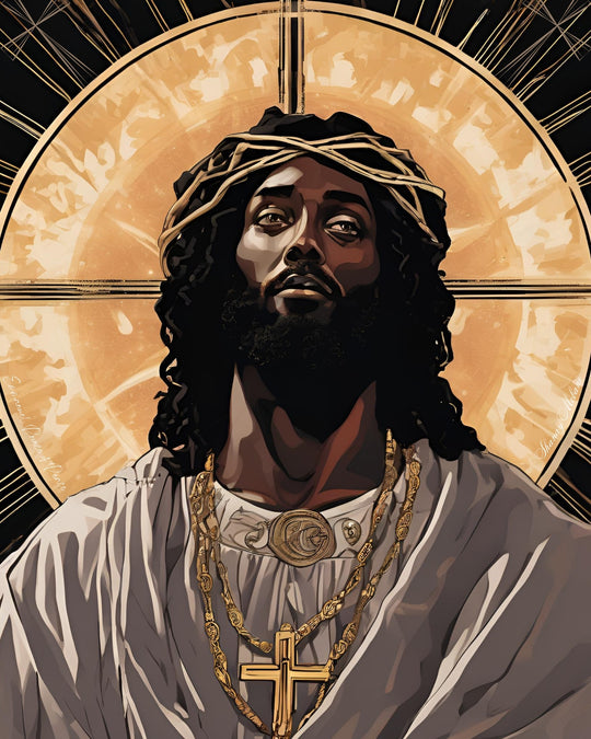 Emmanuel Prince of Peace Christ Consciousness Inspired Gallery Canvas Wrap
