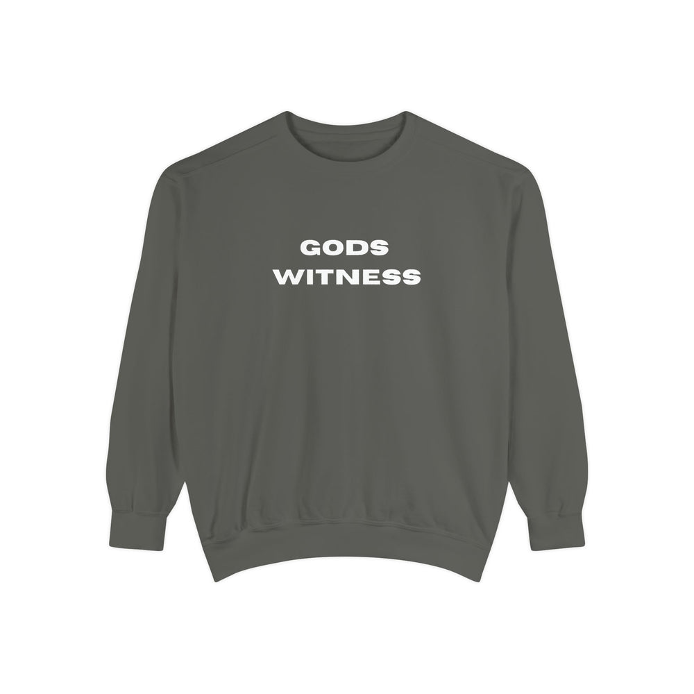 Gods Witness Unisex Sweatshirt | Pepper