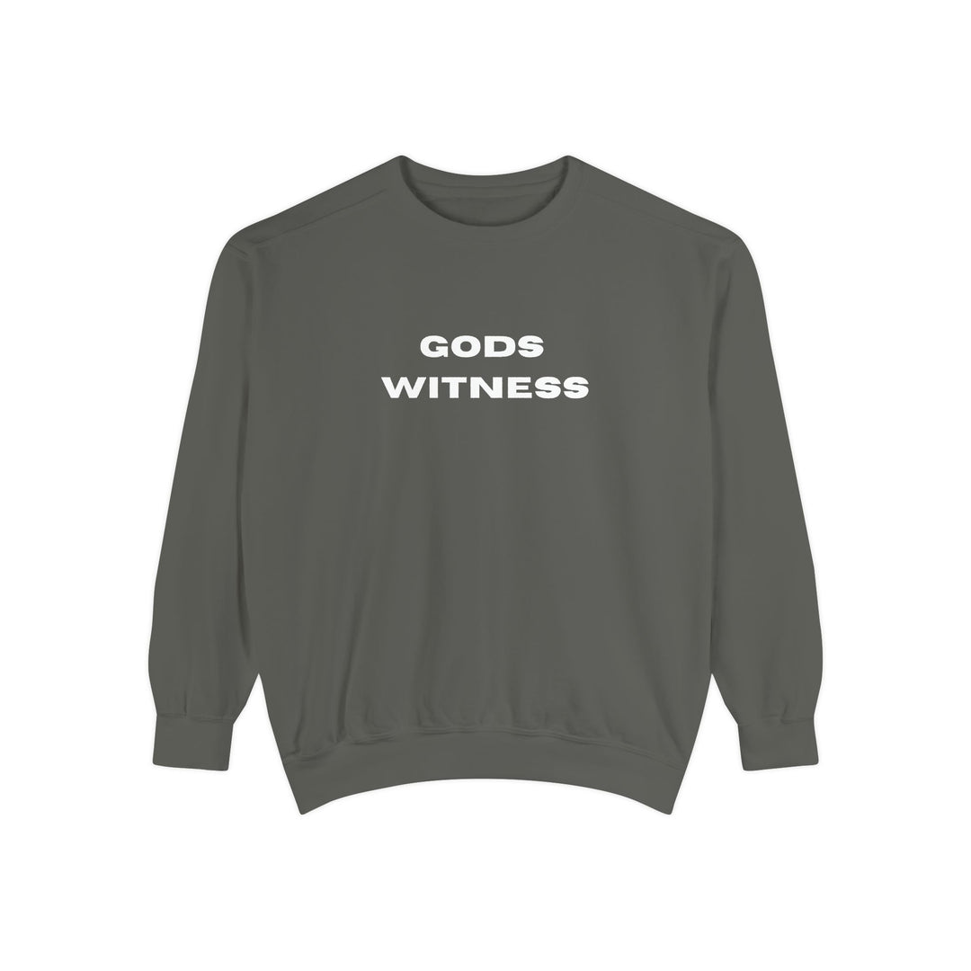 Gods Witness Unisex Sweatshirt | Pepper