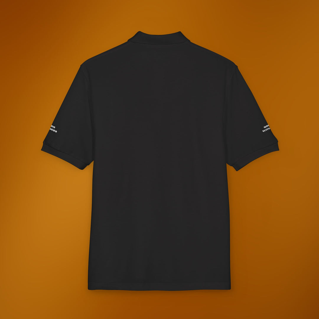 Gods Witness Unisex Golf Shirt | Christian Polo Shirt | Golfing Essentials | The Sacred Energy Shop | Christian Apparel