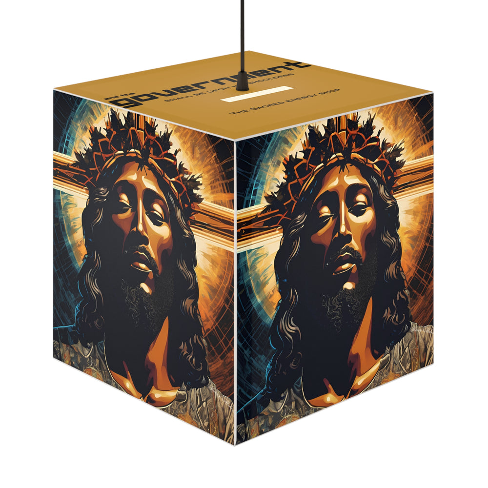Yeshua Inspired Jesus Inspired Light Cube Lamp Spirituality Inspirational Home Decor for Modern Day Seekers of Truth