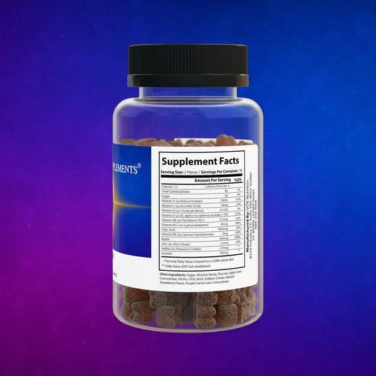 Multivitamin Gummies for Adults (60 Gummies)