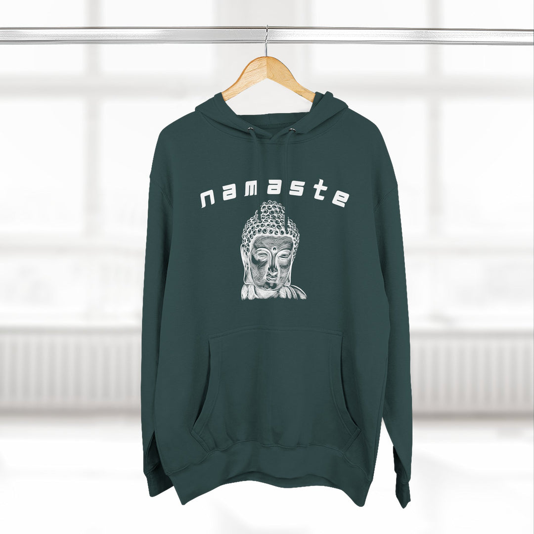 Namaste Universal Peace Unisex Fleece Hoodie | The Sacred Energy Shop