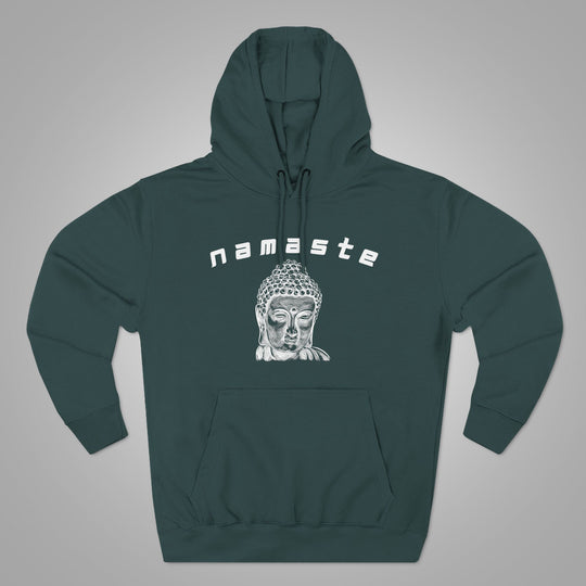 Namaste Universal Peace Unisex Fleece Hoodie | The Sacred Energy Shop