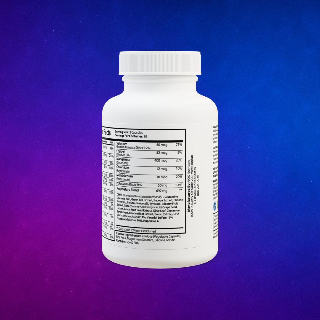 Brain Support Complex Supplement (60 Capsules)