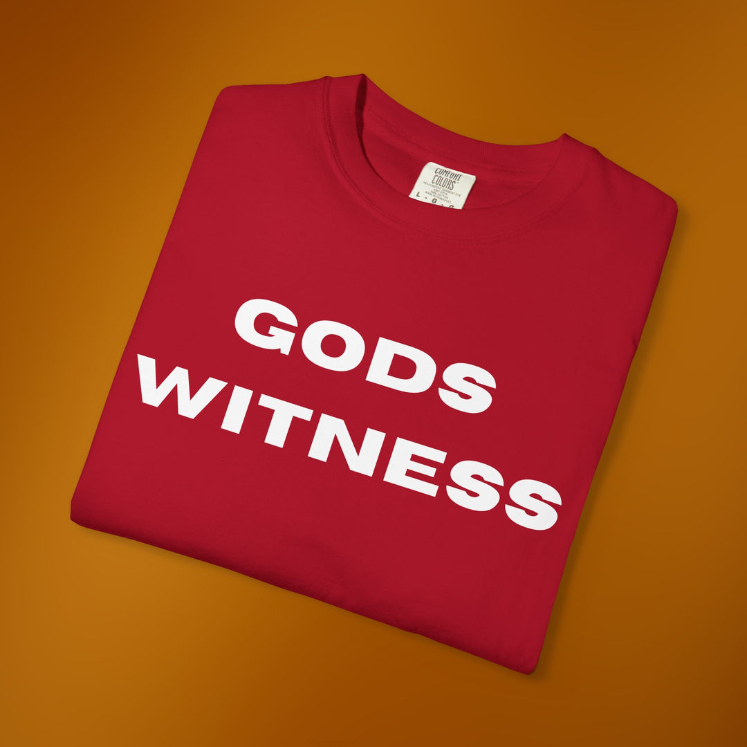Gods Witness Unisex T-Shirt | Red