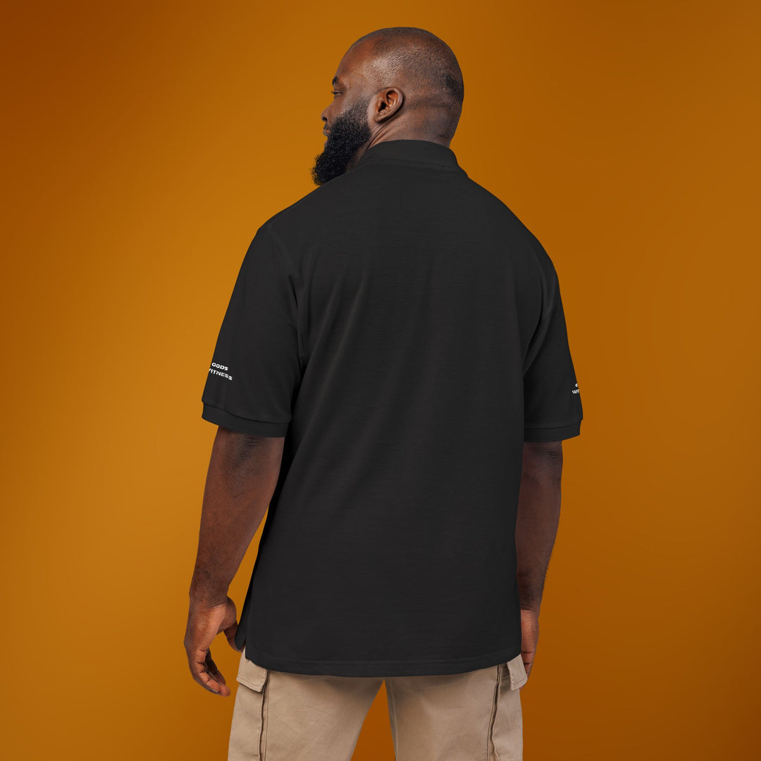 Gods Witness Unisex Golf Shirt | Christian Polo Shirt | Golfing Essentials | The Sacred Energy Shop | Christian Apparel