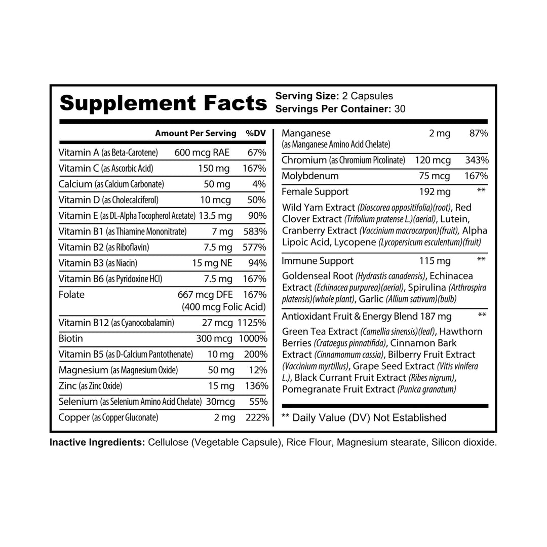 Women’s Multivitamin (60 Capsules)
