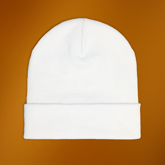 Gods Witness Embroidered Knit Beanie