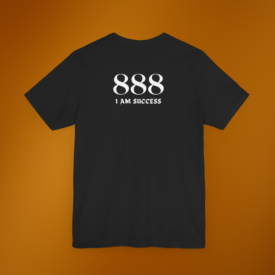 888 I Am Success T-Shirt | Black