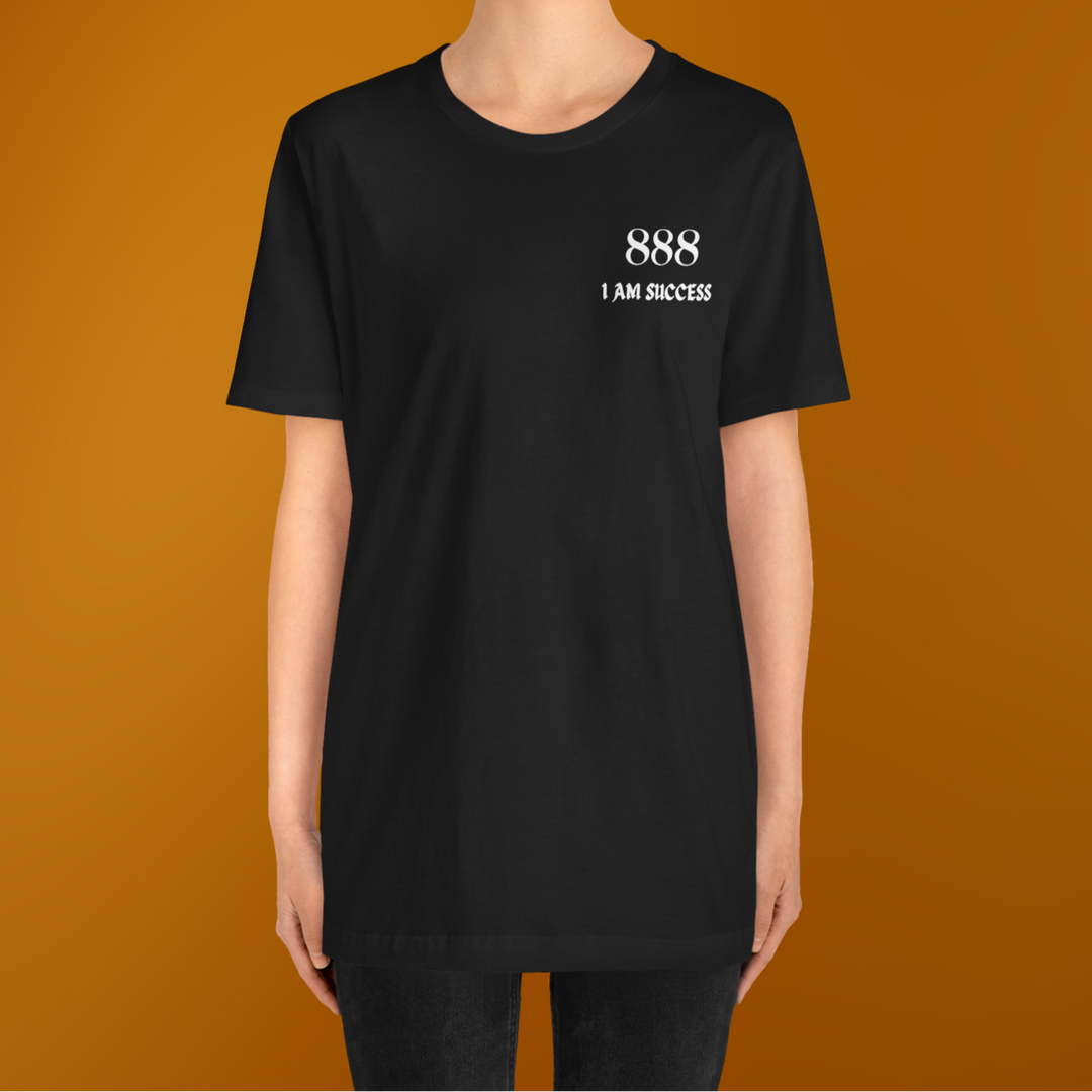 888 I Am Success T-Shirt | Black