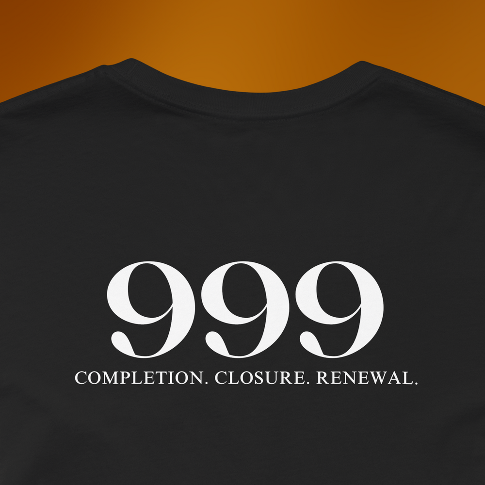 999 Completion Closure Renewal T-Shirt | Black