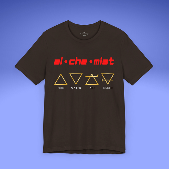 Alchemist Unisex Soft Style Jersey Short Sleeve Tee | The Sacred Energy Shop