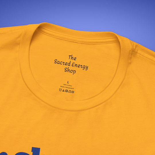 Alchemist Unisex Soft Style Jersey Short Sleeve Tee | Gold | The Sacred Energy Shop