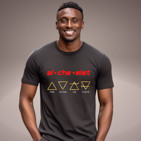 Alchemist Unisex Soft Style Jersey Short Sleeve Tee | The Sacred Energy Shop