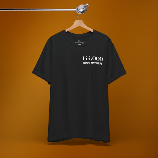 144,000 God's Witness T-Shirt | Black