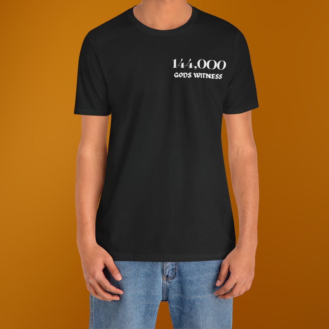 144,000 God's Witness T-Shirt | Black