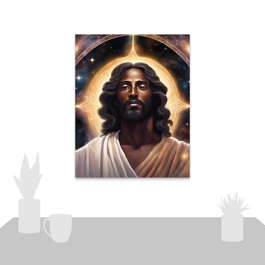 Yeshua Inspired Mounted Acrylic Wall Art