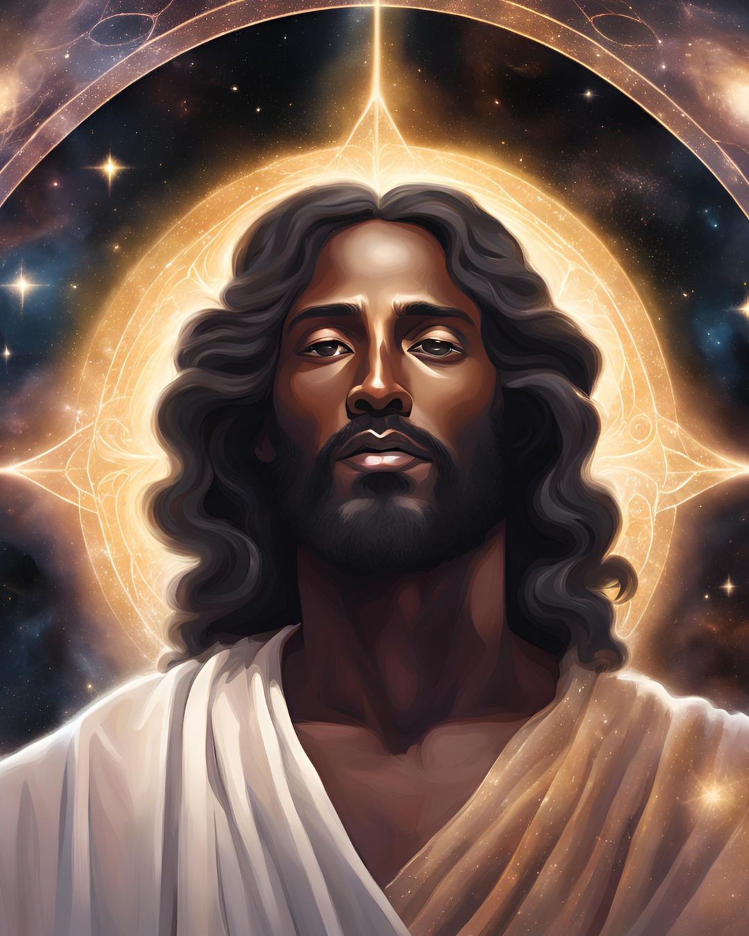 Yeshua Inspired Mounted Acrylic Wall Art