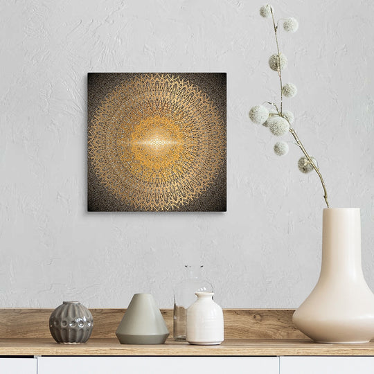 Eye of The Sol Mounted Acrylic Wall Art