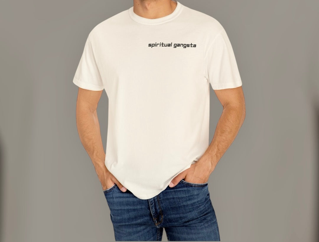 Spiritual Gangsta T-Shirt | Conscious Clothing for Spiritual Wellness