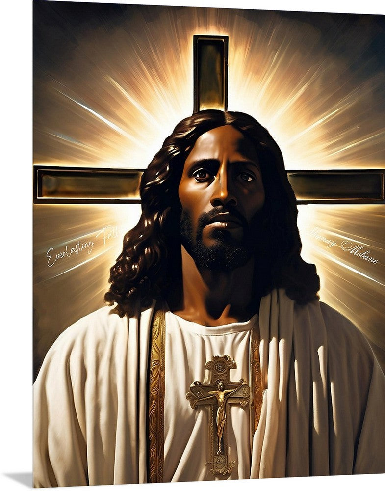 Gods Gift Christ Consciousness Inspired Mounted Acrylic Wall Art
